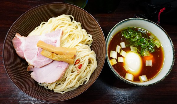 「味玉鶏つけそば＋ハートランド小瓶」@麺屋 ルリカケスの写真