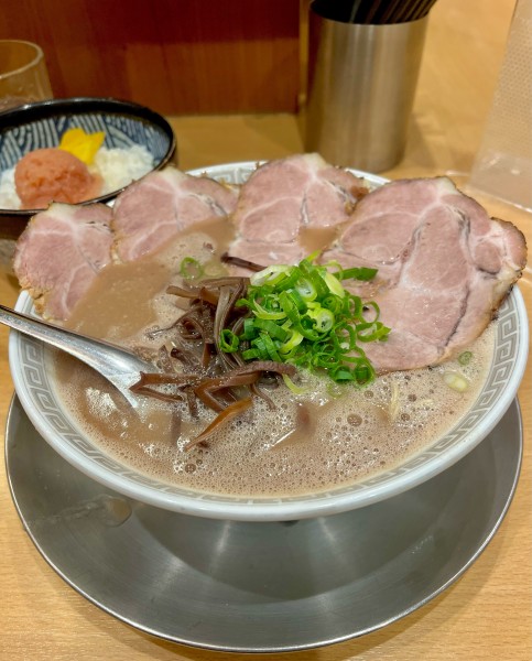 「チャーシュー麺【TP】明太子ご飯」@博多ラーメン 和の写真