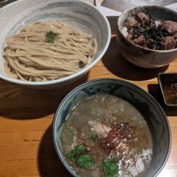 限定つけそば（鯵とカマスの煮干しつけそば）