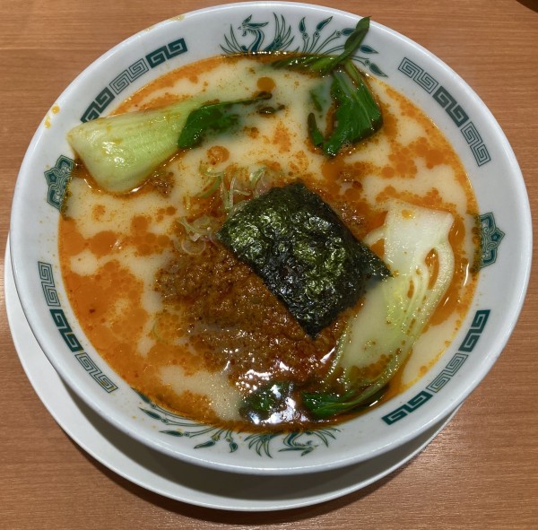 「期間限定 坦坦麺」@日高屋 松戸東口店の写真