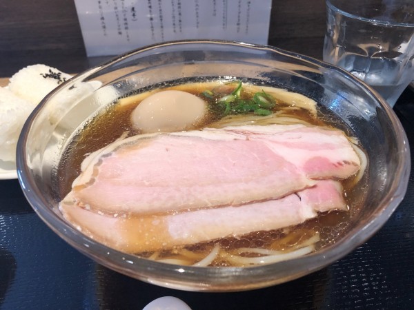 「冷やし味玉煮干しそば」@中華そば 無限の写真