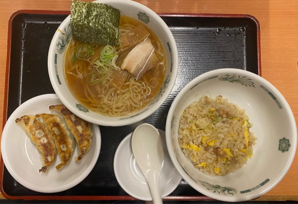 「ラ･餃･チャセット🍜🥢」@日高屋 六本木店の写真