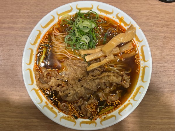 「スタミナ牛肉ラーメン」@大阪スタミナ牛肉ラーメン わだ 西池袋店の写真
