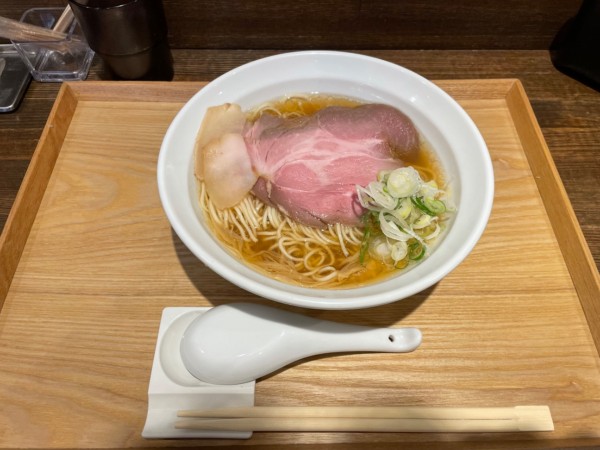 「【限定】ノドグロ二段仕込煮干蕎麦」@NIBOSHIMANIAの写真