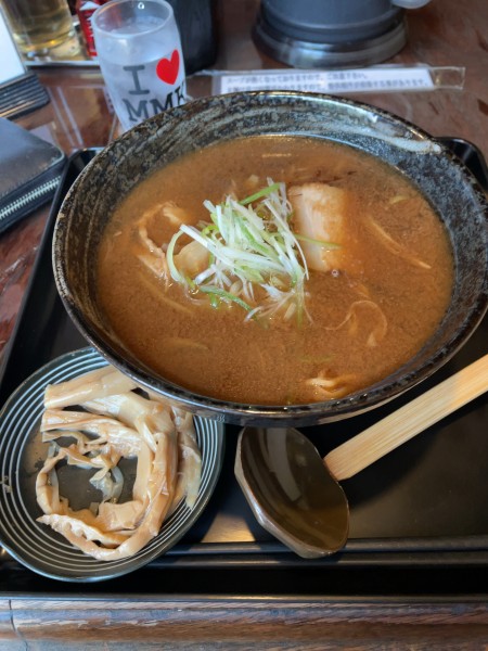 「中華そば(小)＋穂先メンマ」@もちもちの木 野田店の写真