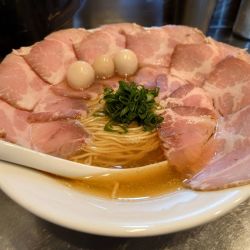 牡蠣と浅蜊の酒蒸し蕎麦 (しなやかパキ麺)