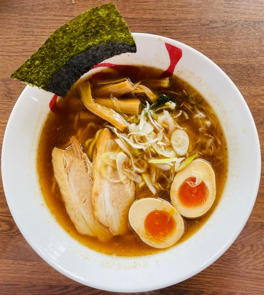 「中華そば＋味玉」@やまがたらーめん きたもと屋の写真