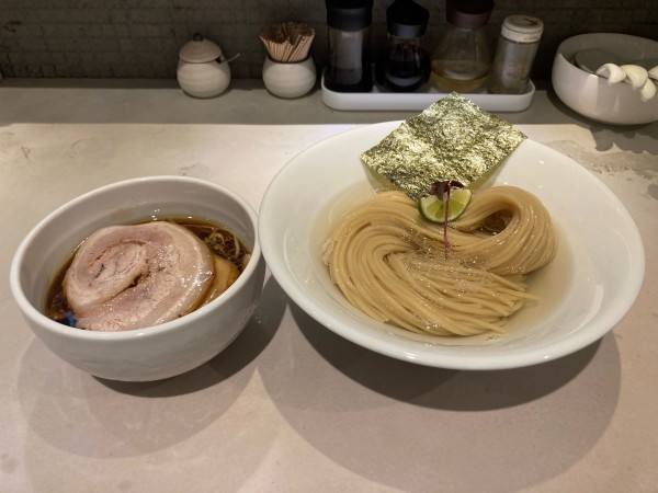 「昆布水つけ麺　醤油」@麺 コレキヨの写真