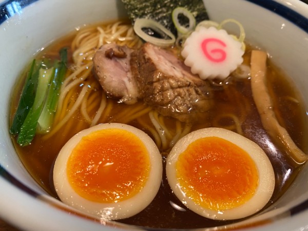 「味玉中華そば（820円）」@中華そば 志の田の写真