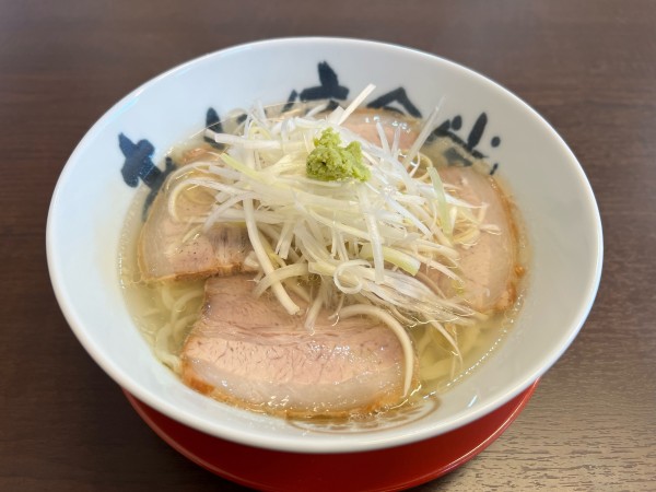 「山葵塩ラーメン」@あじ庵食堂の写真