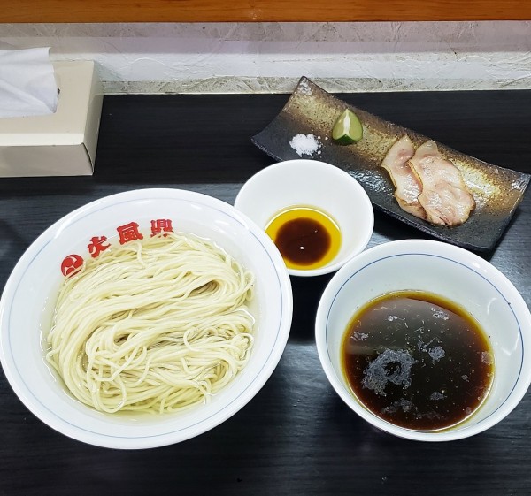 「限定 昆布水つけ麺」@手打 焔の写真