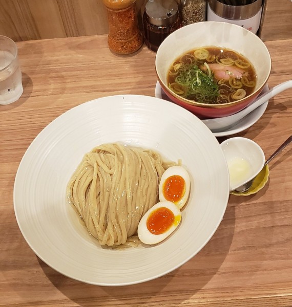 「味玉醤油つけ」@麺処 ほん田 秋葉原本店の写真