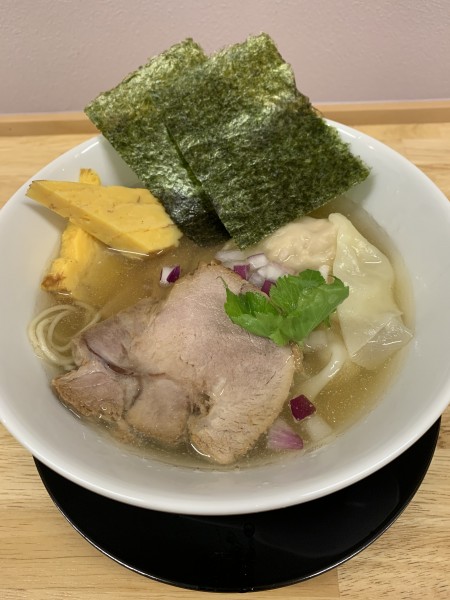 「特製淡麗煮干しそば 潮 1250円」@煮干しそば 麺屋 春風の写真