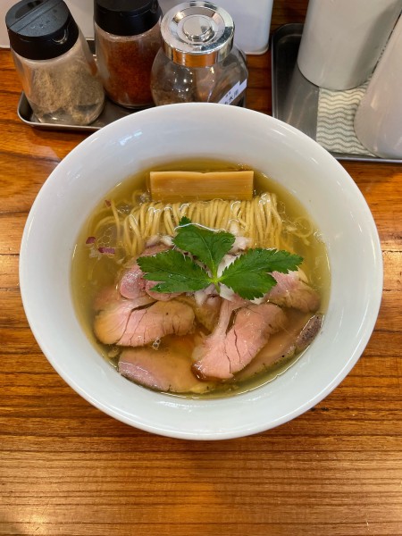 「蛤塩そば(930円)」@アメノオトの写真