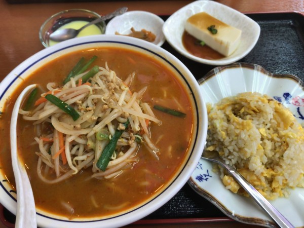 「みそラーメンセット」@中国料理 清福の写真