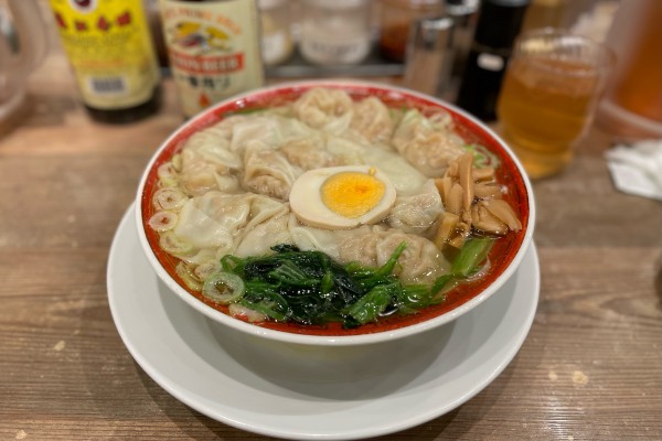 「広州肉汁雲呑麺（塩）¥890→¥623」@広州市場 田町店の写真