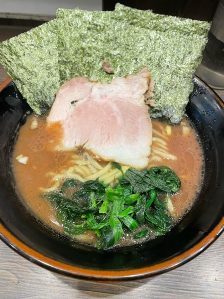 「ラーメン並+バラチャーシュー」@横浜家系らーめん 武道家の写真