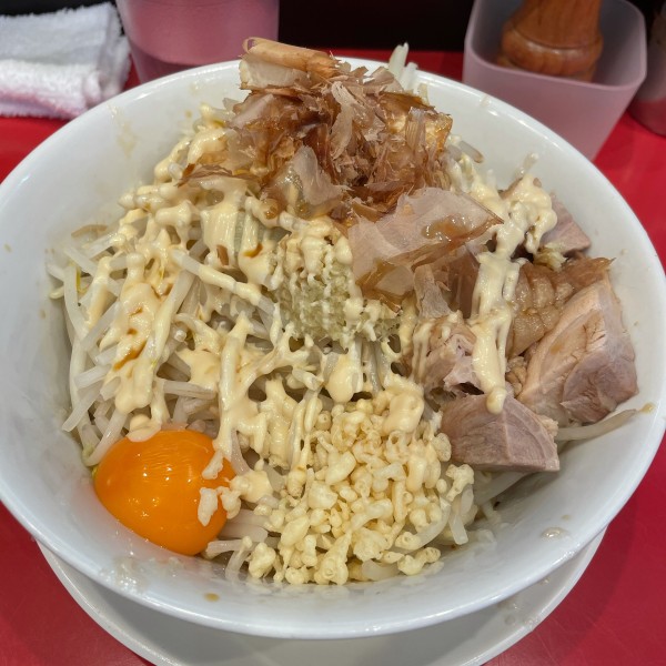 「まぜそば」@用心棒の写真