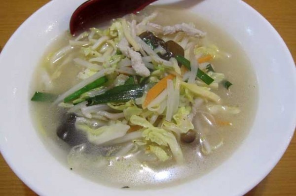 「野菜湯麵　750円」@北京福屋の写真