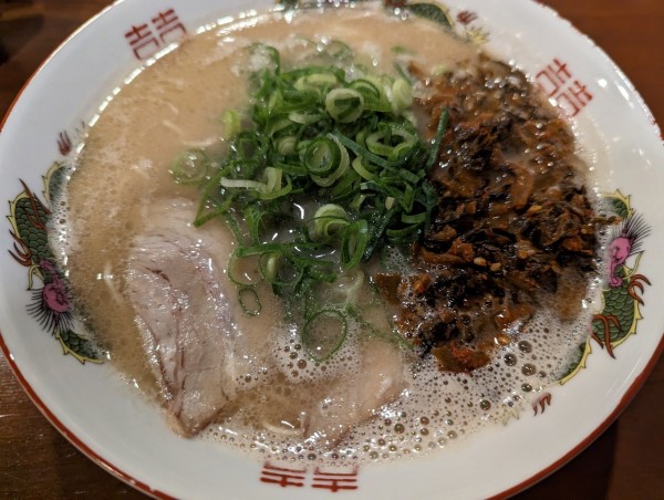 「ラーメン」@博多豚骨ラーメン 竜ちゃんの写真
