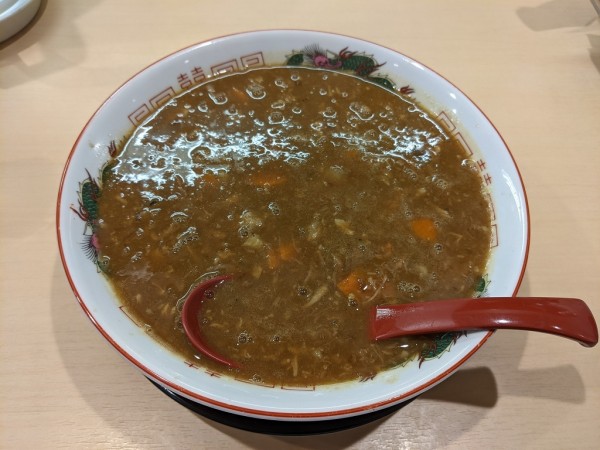 「カレーラーメン」@ラーメンあじくんの写真