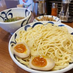 つけそば（大・温）＋味玉＋メンマ