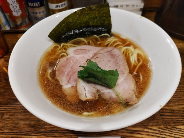 「平子煮干そば」@新橋 纏の写真