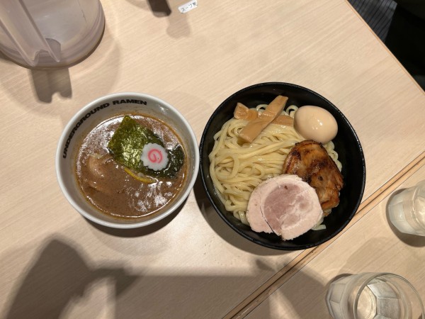 「特製つけめん（濃厚）」@UNDERGROUND RAMEN 頑者 コクーンシティさいたま新都心店の写真