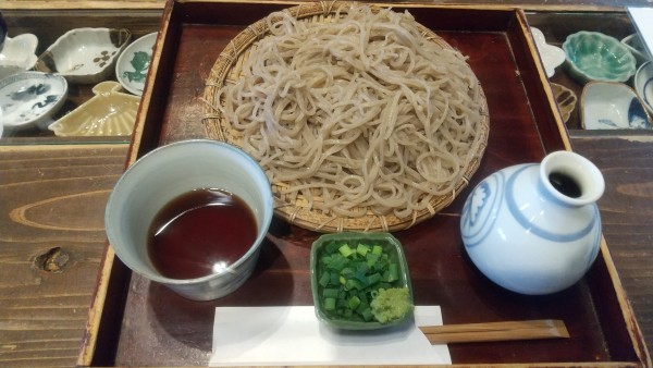 「もりそば900円」@そば切り たかやの写真