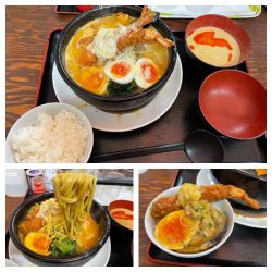 限定 海老カレーWチーズ坦々麺〜土鍋仕立て〜 1000円