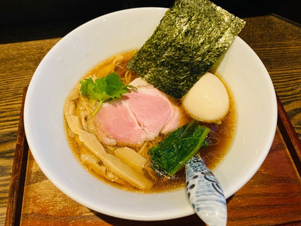 「Ra-men濃口醤油＋和え玉」@メンドコロ Kinariの写真