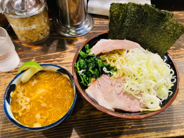 「つけ麺 大＋Twitterサービス ネギ」@家系ラーメン クックらの写真