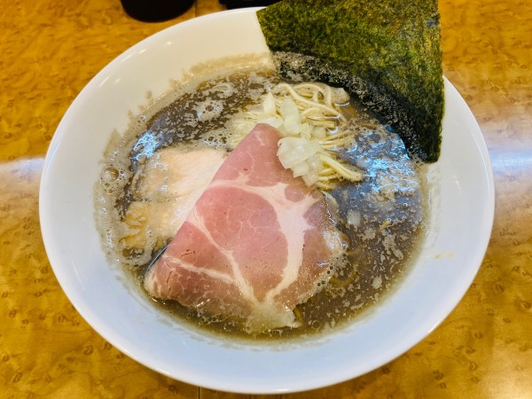 「純煮干しそば＋烏賊の和え玉」@中華そば 児ノ木の写真