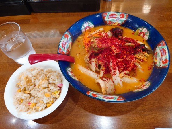 「大辛肉味噌ラーメン」@北海ラーメン蝦夷の写真