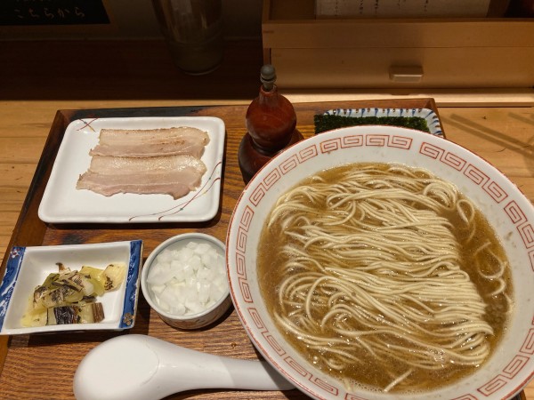 「するめ烏賊」@炭火焼濃厚中華そば 海富道の写真