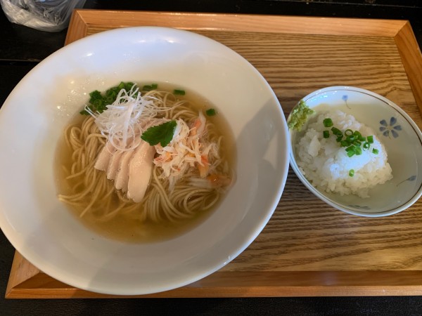 「ズワイ蟹の潮そば」@麺's キッチン RIRIの写真