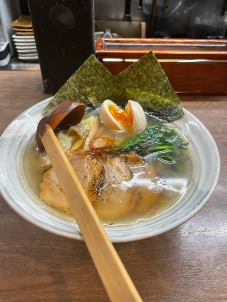 「しおそば」@塩そば 一榮の写真