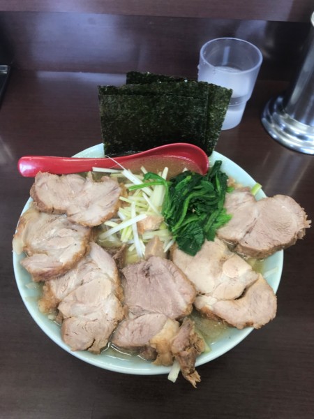 「ネギチャーシューメン 1,200円」@ラーメンショップ 二ツ橋店の写真