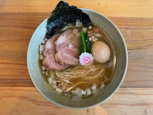 「だしそば しお(¥980) 味玉(¥150)」@だし・麺 未蕾の写真