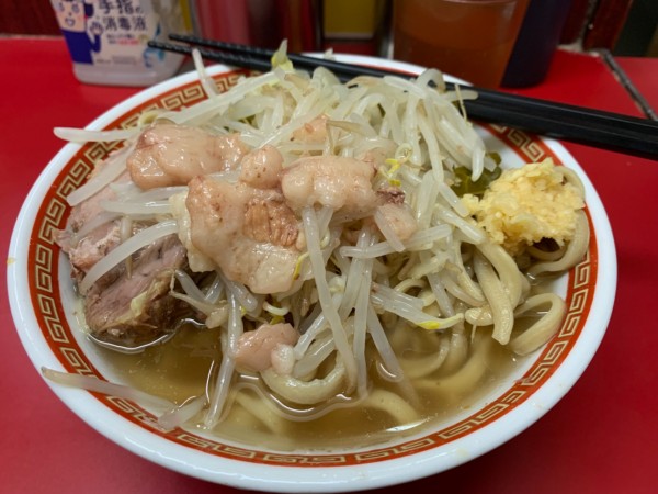 「小ラーメン　500円」@ラーメン二郎 目黒店の写真