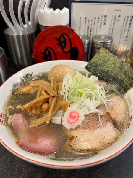 「塩煮干し中華そば　味玉」@西永福の煮干箱の写真