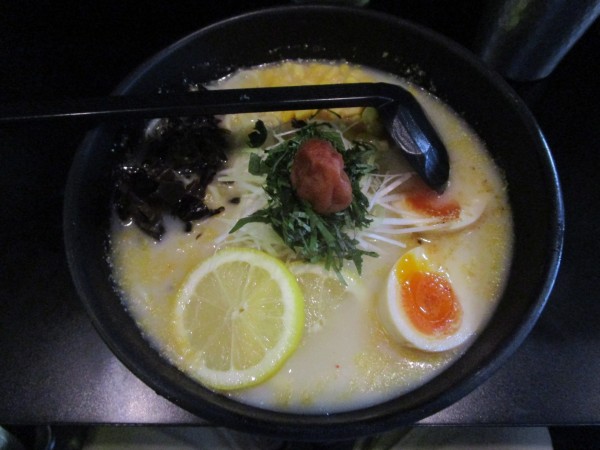 「夏の塩(冷やしラーメン)900円」@らーめん梁山泊の写真