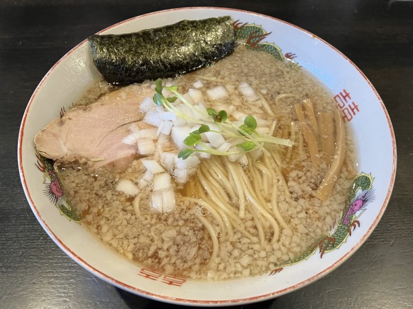 「背脂煮干しそば」@中華そば いぶきの写真