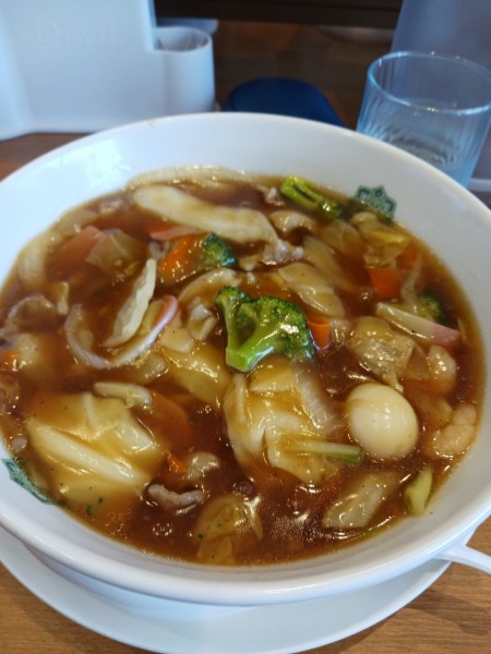 「五目あんかけラーメン」@日高屋 イーサイト高崎店の写真