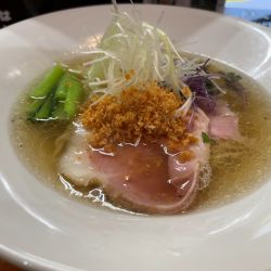 ホタテとチーズの麺道旨塩らーめん