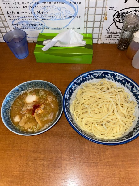 「つけめん2玉味付玉子¥1,280円」@中華そば 中村屋の写真