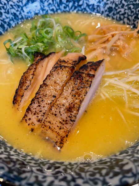 「濃厚鳥そば　替え玉」@鶏そば 一瑳の写真