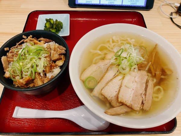 「喜多方ラーメンと豚丼」@喜多方ラーメン なか川の写真