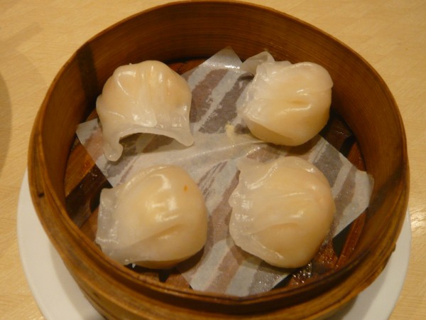 「蒸しエビ餃子」@和来亭 久米川店の写真