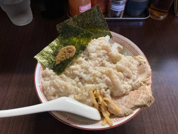 「まぜそば」@手打ち中華そば 酒田の写真